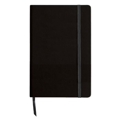 Carnet de notes Quantore A4 ligné 192 pages 80g noir