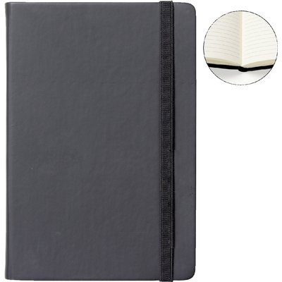 Notitieboek Quantore A5 lijn 192blz 80gr zwart