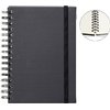 Carnet de notes Quantore A5 spirale ligné 192 pages 80g noir Photo