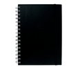 Carnet de notes Quantore A5 spirale onglets ligné 192 pages 80g noir Photo