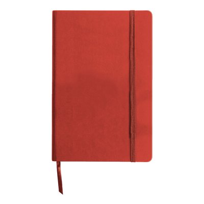 Notitieboek Quantore A5 lijn 192blz 80gr rood