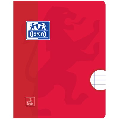 Cahier Oxford School A5 ligné 72 pages 80g assorti