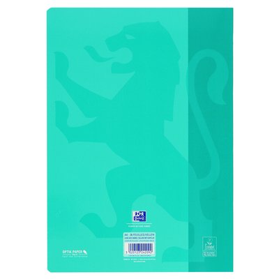 Cahier Oxford School A4 ligné 72 pages 80g assorti