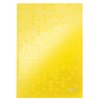 Cahier de notes Leitz WOW A4 ligné 160 pages 90g jaune Photo