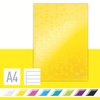 Cahier de notes Leitz WOW A4 ligné 160 pages 90g jaune Photo