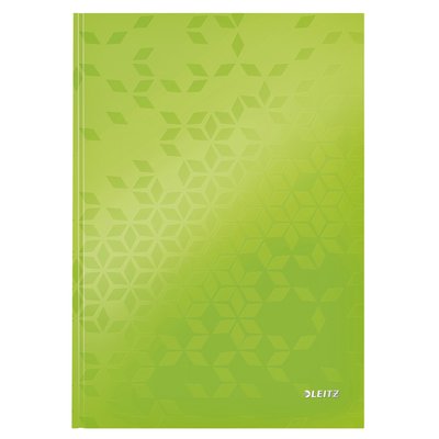 Cahier de notes Leitz WOW A4 ligné 160 pages 90g vert