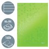 Cahier de notes Leitz WOW A4 ligné 160 pages 90g vert Photo