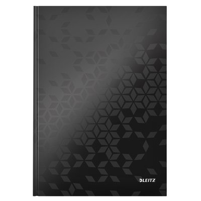 Cahier Leitz WOW A4 160 feuilles 90g ligné noir