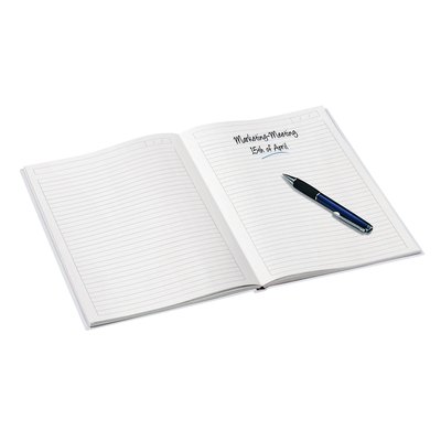 Cahier de notes Leitz WOW A4 ligné 160 pages blanc