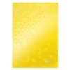 Cahier Leitz WOW A5 160 feuilles 90g ligné jaune Photo