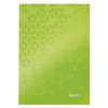 Cahier de notes Leitz WOW A5 ligné 160 pages 90g vert Photo