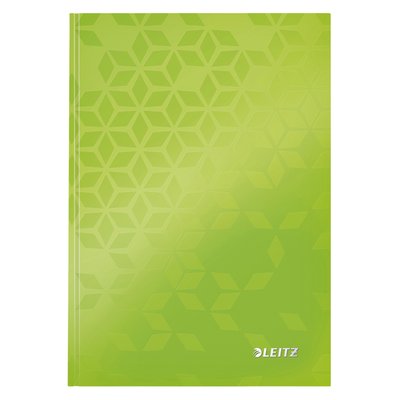 Cahier de notes Leitz WOW A5 ligné 160 pages 90g vert