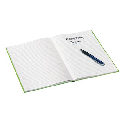 Cahier de notes Leitz WOW A5 ligné 160 pages 90g vert