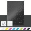 Cahier de notes Leitz WOW A5 ligné noir Photo