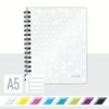 Notitieboek Leitz WOW A5 lijn spiraal PP wit foto