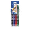 Rollerpen PILOT friXion medium basis assorti Set2Go à 4 stuks foto