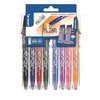 Rollerpen PILOT friXion medium assorti Set2Go à 8 stuks photo