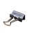 Papierklem MAUL 215 foldback 13mm capaciteit 4mm zwart 12 stuks