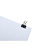 Papierklem MAUL foldback 215 19mm zwart 12 stuks foto