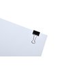 Papierklem MAUL foldback 215 19mm zwart 12 stuks foto