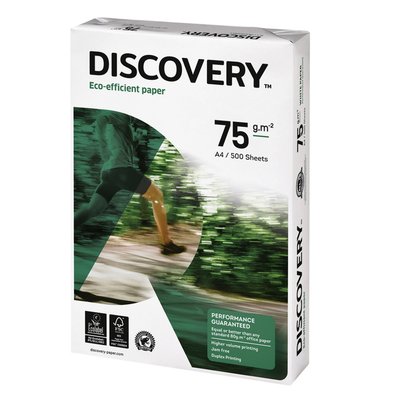 Kopieerpapier Discovery A4 75gr wit 500 vel