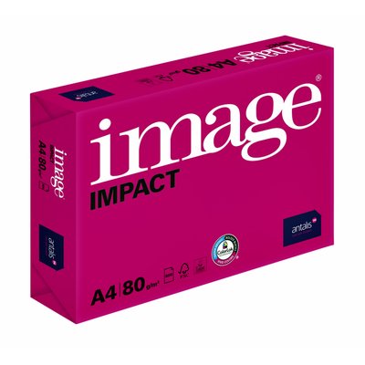 Kopieerpapier Image Impact A4 80gr wit 500 vel