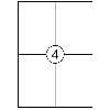 Etiket Quantore 105x148mm 400 stuks foto