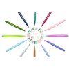 Brushpen Pentel Sign SES15C pastel assorti 12 stuks photo