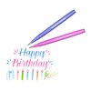 Brushpen Pentel Sign SES15C pastel assorti 12 stuks photo