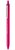 Balpen Pentel BX470 iZee medium roze