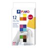 Klei Fimo soft colour pak à 12 basis kleuren foto