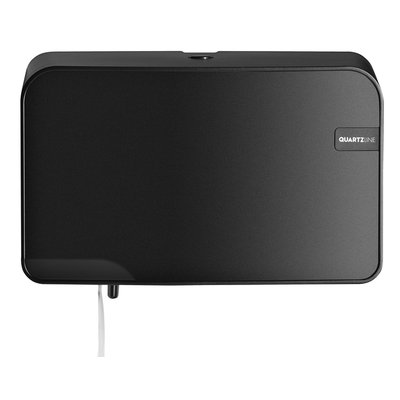 Toiletpapierdispenser Quartzline Q2 klein duo zwart 441052