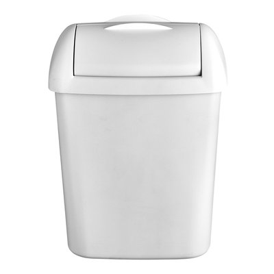 Dameshygiënebak Quartzline 8 liter wit 441408
