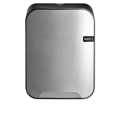 Poetspapierdispenser Quartzline Q16 medium zilver 441194