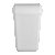 Afvalbak Quartzline open inworp 43 liter wit 441404
