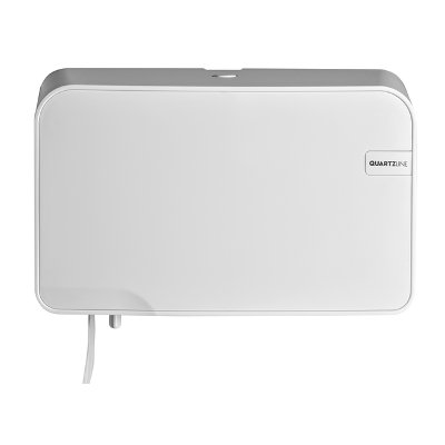 Toiletpapierdispenser Quartzline Q2 klein duo wit 441002