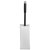 Support brosse toilette QuartzLine 448901 inox blanc