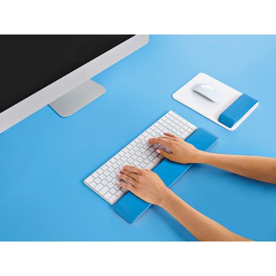 Repose-poignets Leitz WOW Ergo réglable bleu