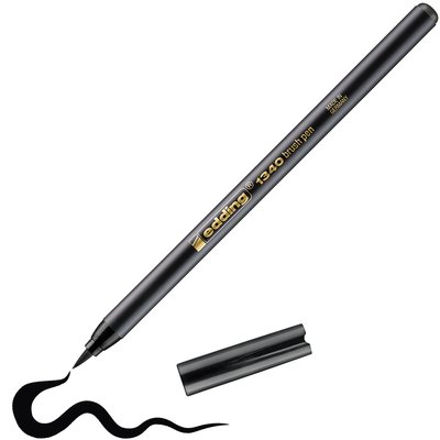 Brushpen edding 1340 zwart