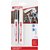 Paintmarker edding 750 op oliebasis 2-4mm wit en zwart blister à 2st
