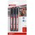 Viltstift edding 300 rond 1.5-3mm zwart blister à 3 stuks