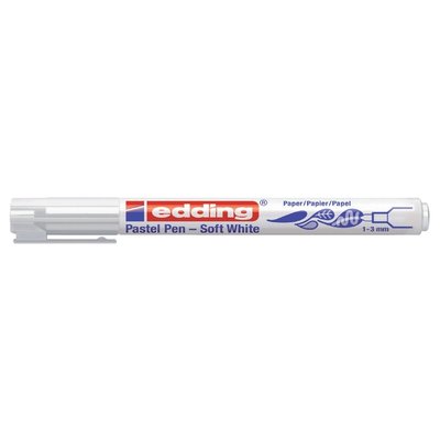 Viltstift edding 1500 soft wit
