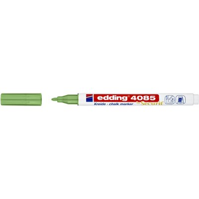 Feutre craie edding by Securit 4085 ogive 1-2mm vert métallique