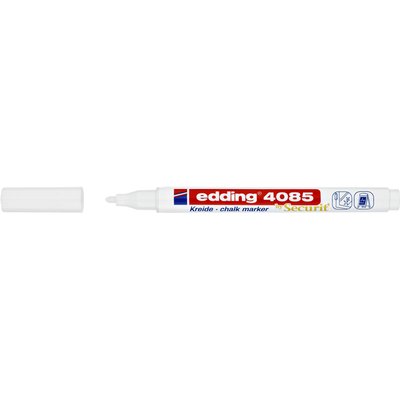Krijtstift edding 4085 by Securit rond 1-2mm wit