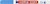 Krijtstift edding 4085 by Securit rond 1-2mm lichtblauw