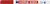 Krijtstift edding 4085 by Securit rond 1-2mm rood