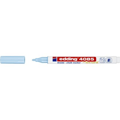 Feutre craie edding by Securit 4085 ogive 1-2mm bleu pastel