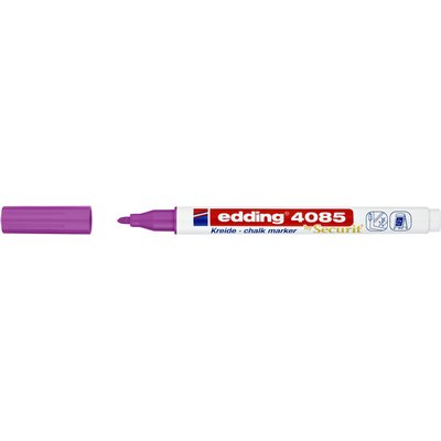 Krijtstift edding 4085 by Securit rond 1-2mm framboos