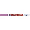 Krijtstift edding 4085 by Securit rond 1-2mm metallic roze foto