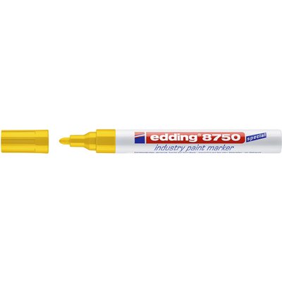 Paintmarker edding 8750 industrie 2-4mm geel